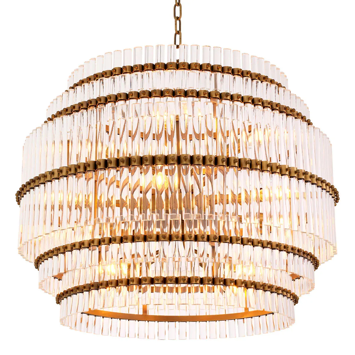 Chandelier Scottsdale - Antique Brass Finish