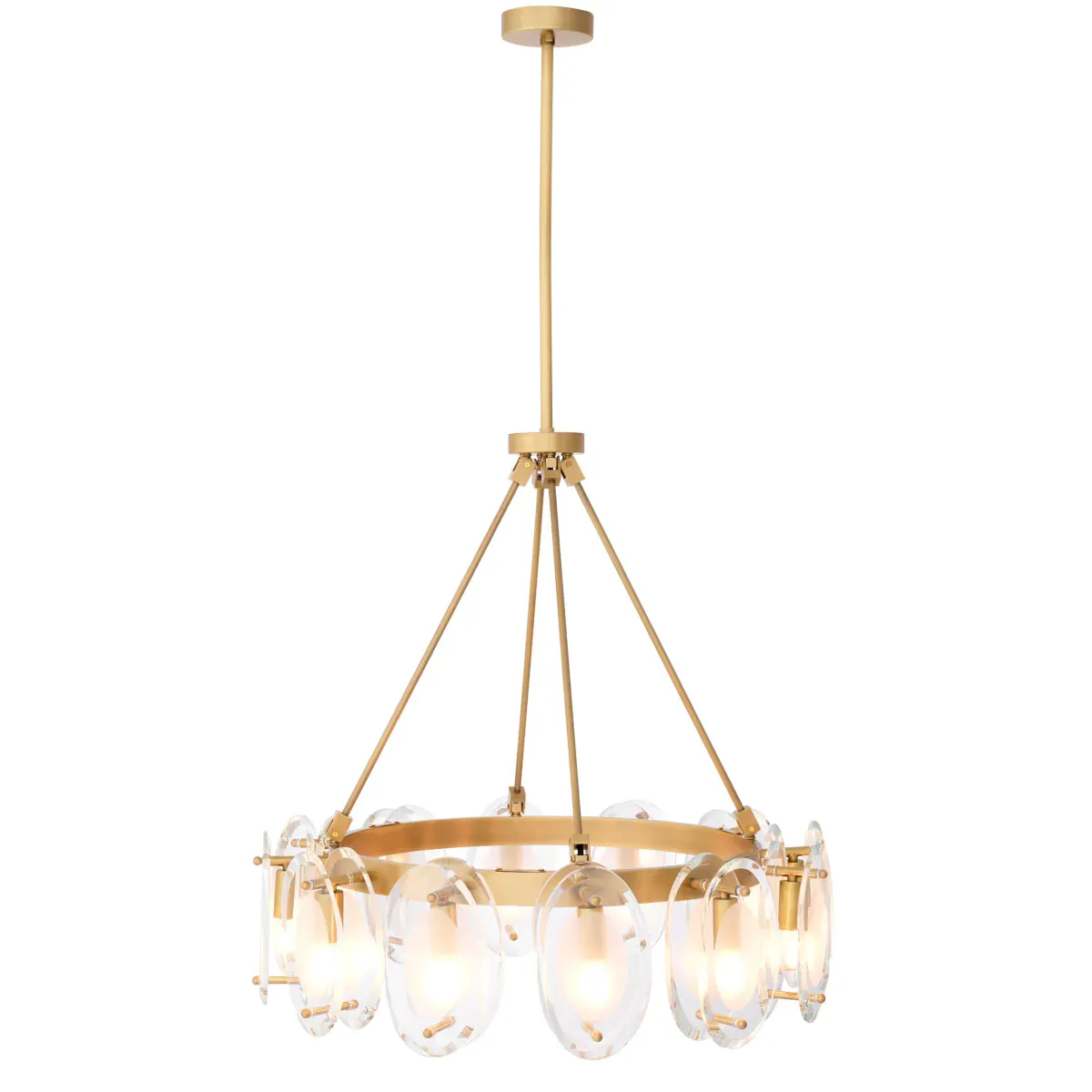 Chandelier Sublime - Antique Brass Finish