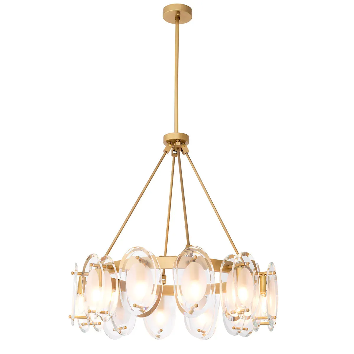 Chandelier Sublime - Antique Brass Finish