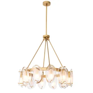Chandelier Sublime - Antique Brass Finish