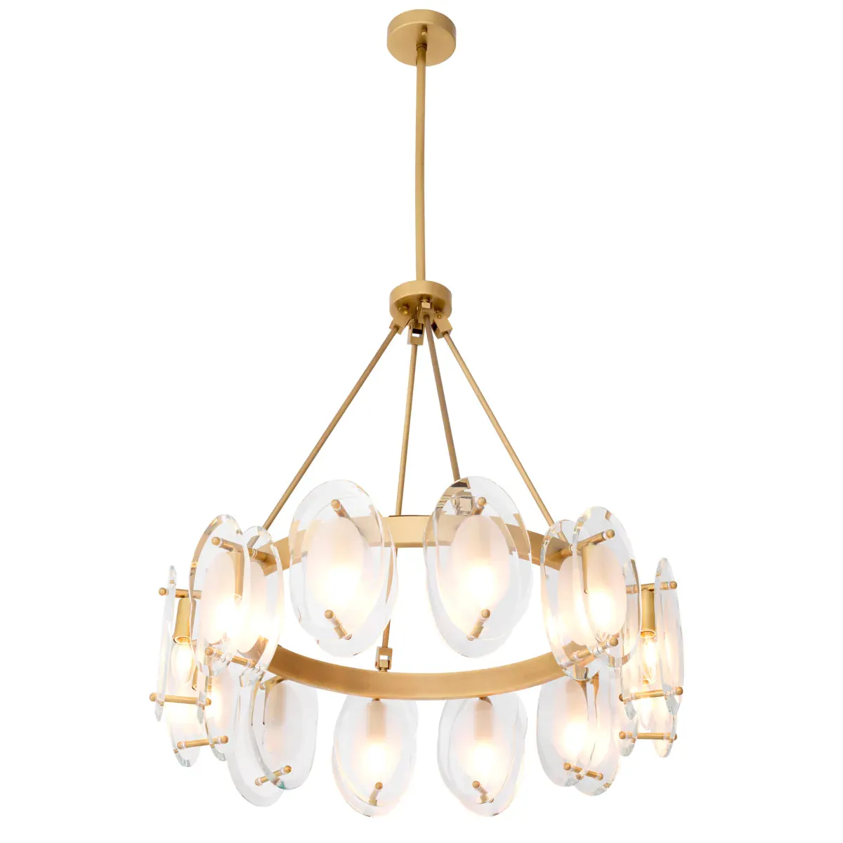 Chandelier Sublime - Antique Brass Finish