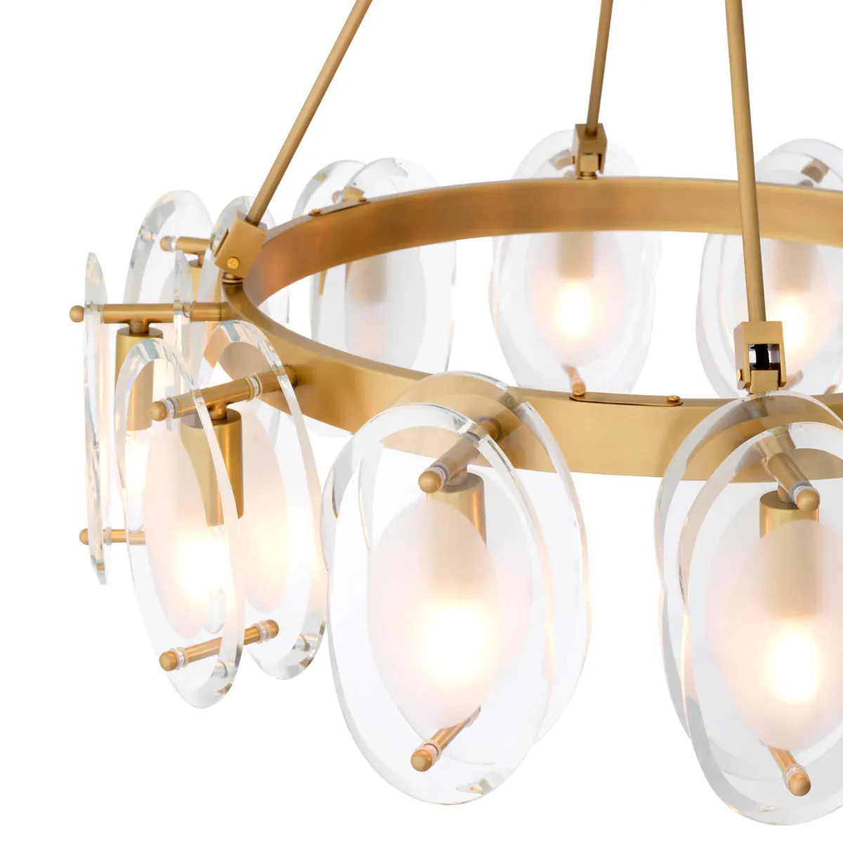 Chandelier Sublime - Antique Brass Finish