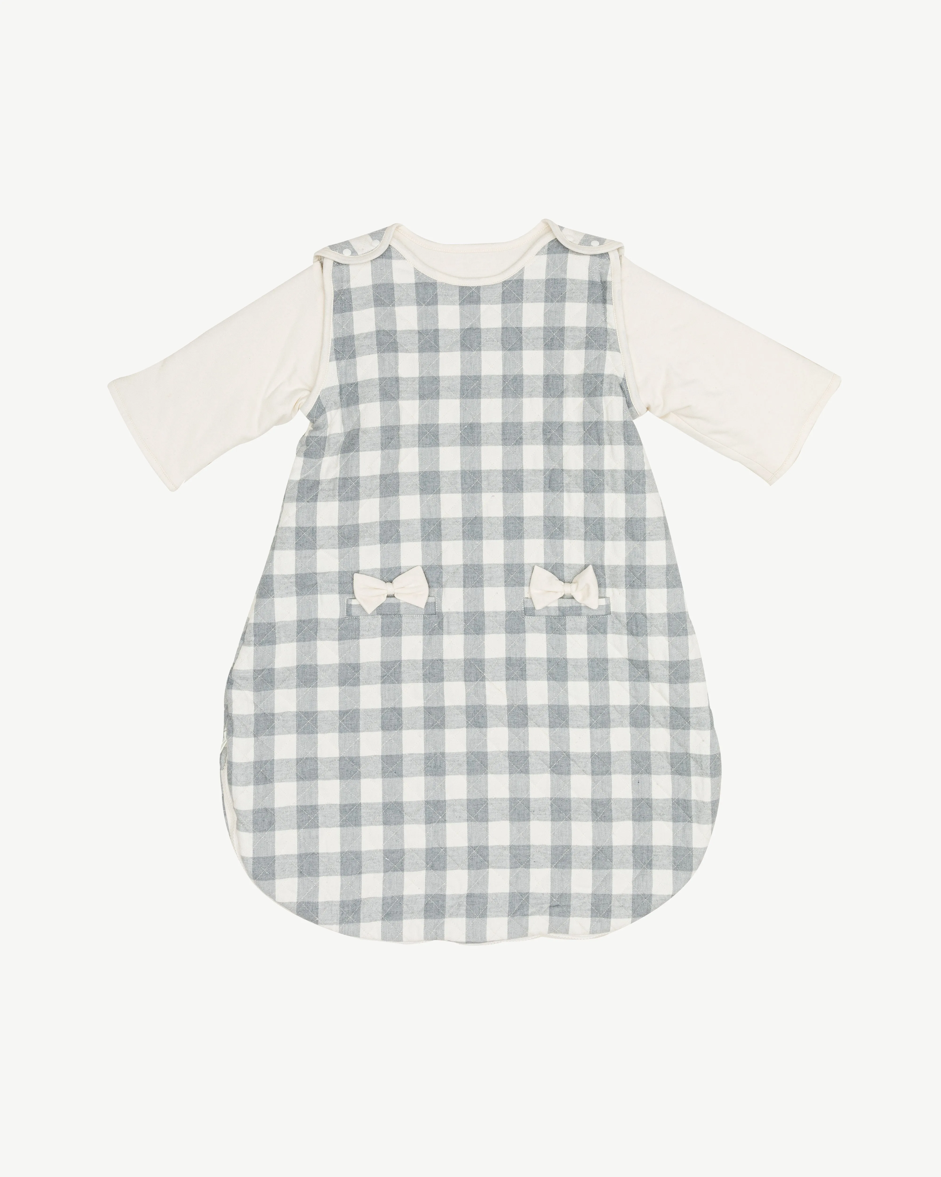 Checker Baby Sleep Sack (Removable Sleeves)