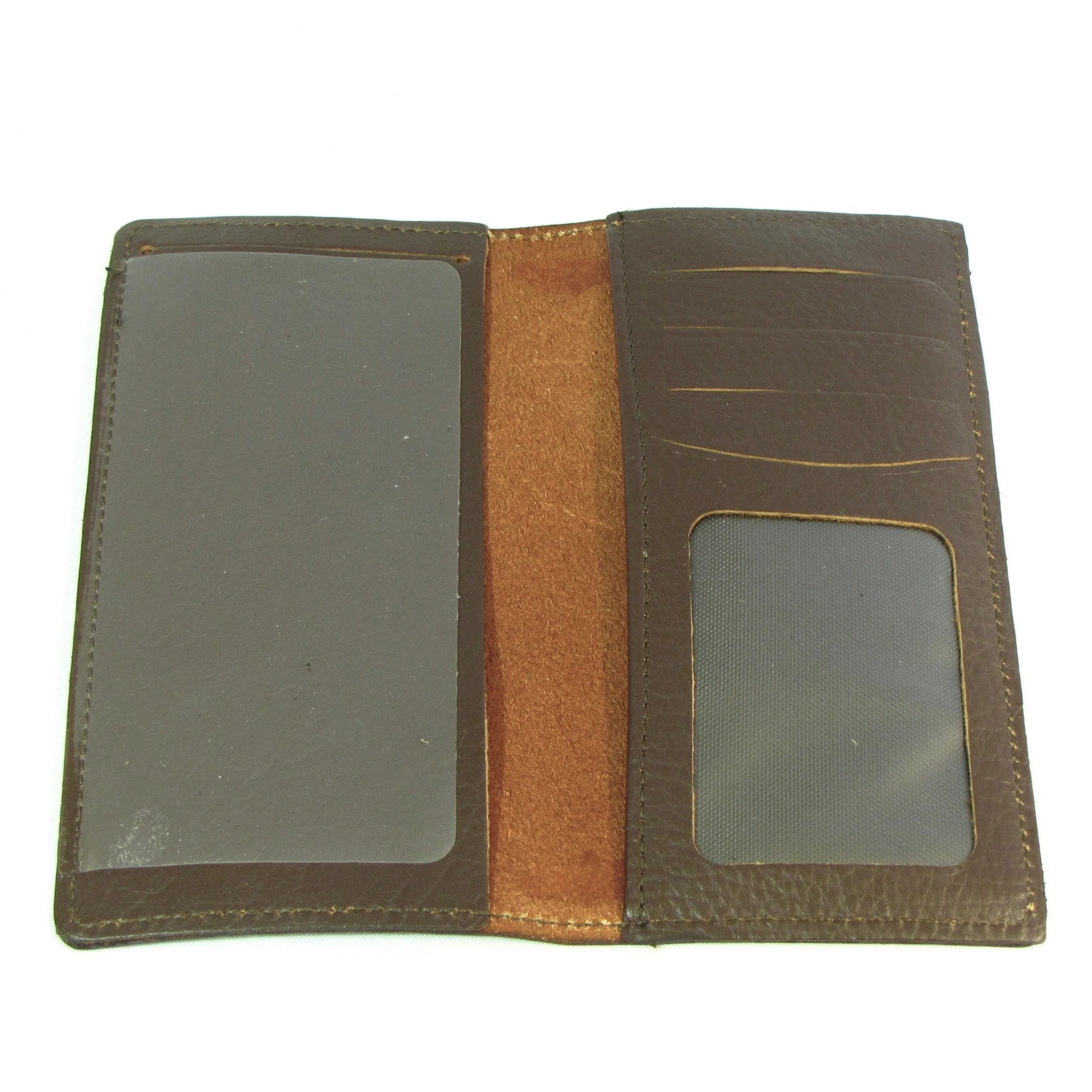 CK701A-30  Antique Finish Checkbook Cover- Border Scroll