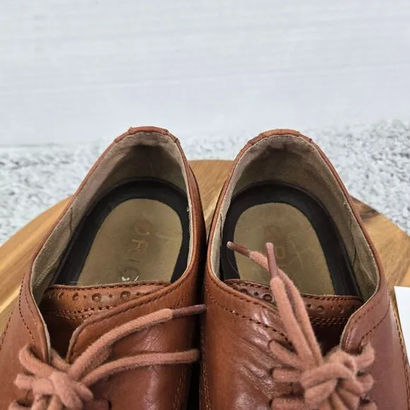 Cole Haan Original Grand Brown Woodbury Leather Wingtip Casual Oxford Mens 9.5 M