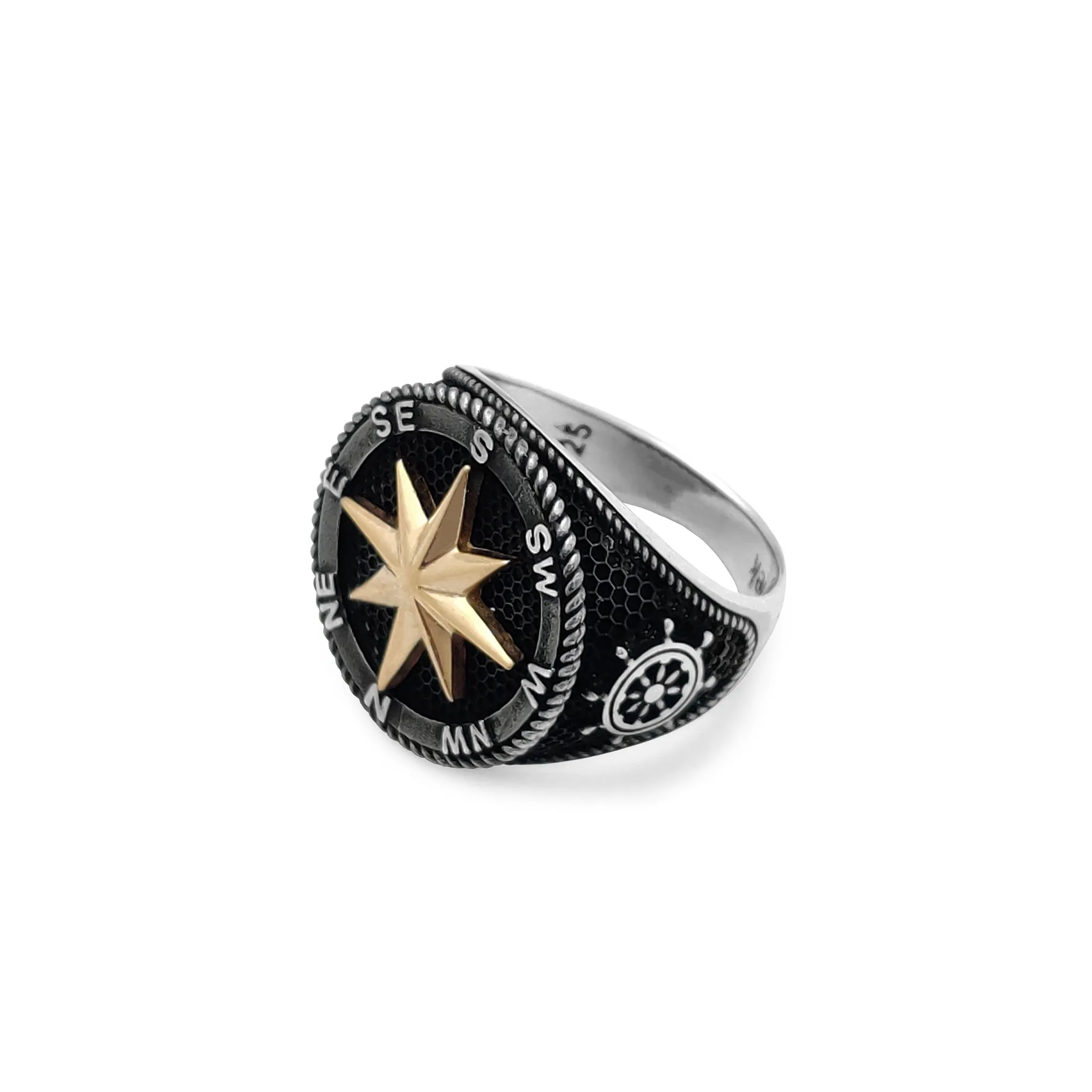 Compass Ring (Silver)