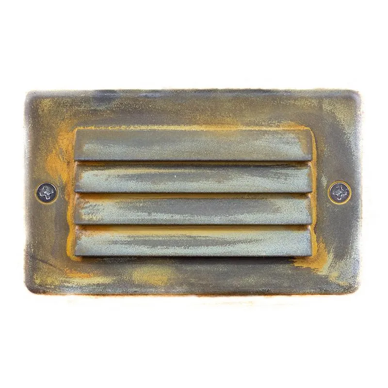 CopperMoon CM.865 12V Brass Step Light Louvers