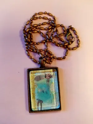 Corset Cabochon Necklace