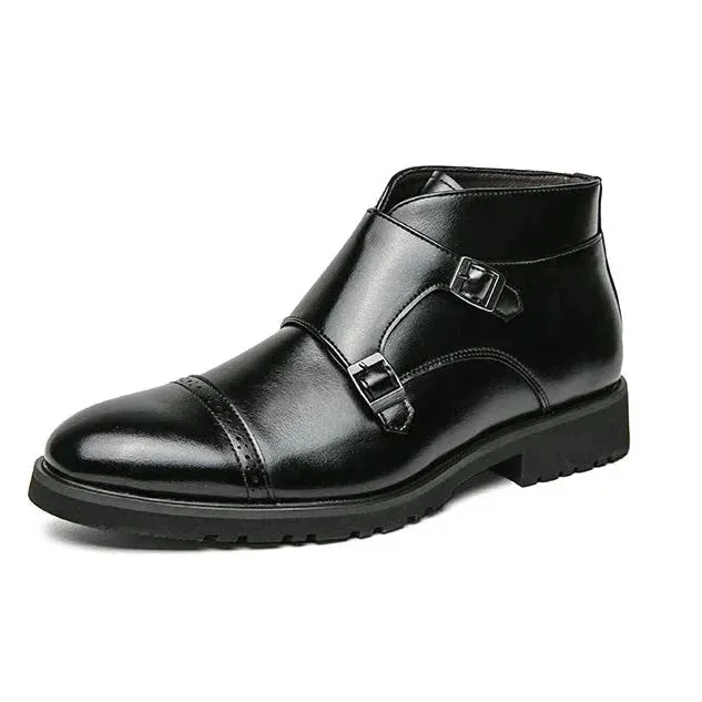 Darell - Leather Boots