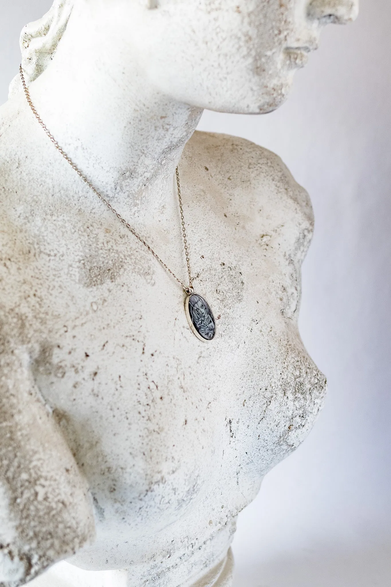 Dead Alice Cabochon Necklace