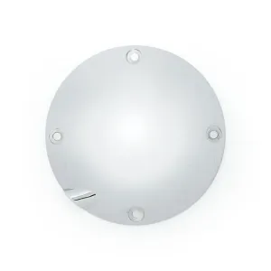 DERBY COVER, DOMED CHROME. 94-03 XL SPORTSTER.