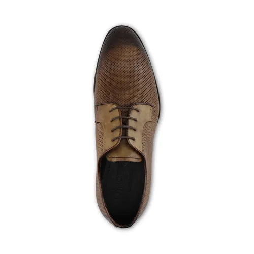 Derby in pelle marrone