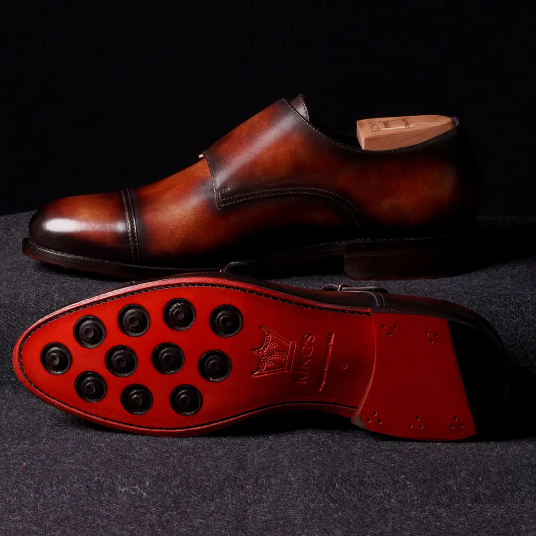 Double Monk - Fire Patina