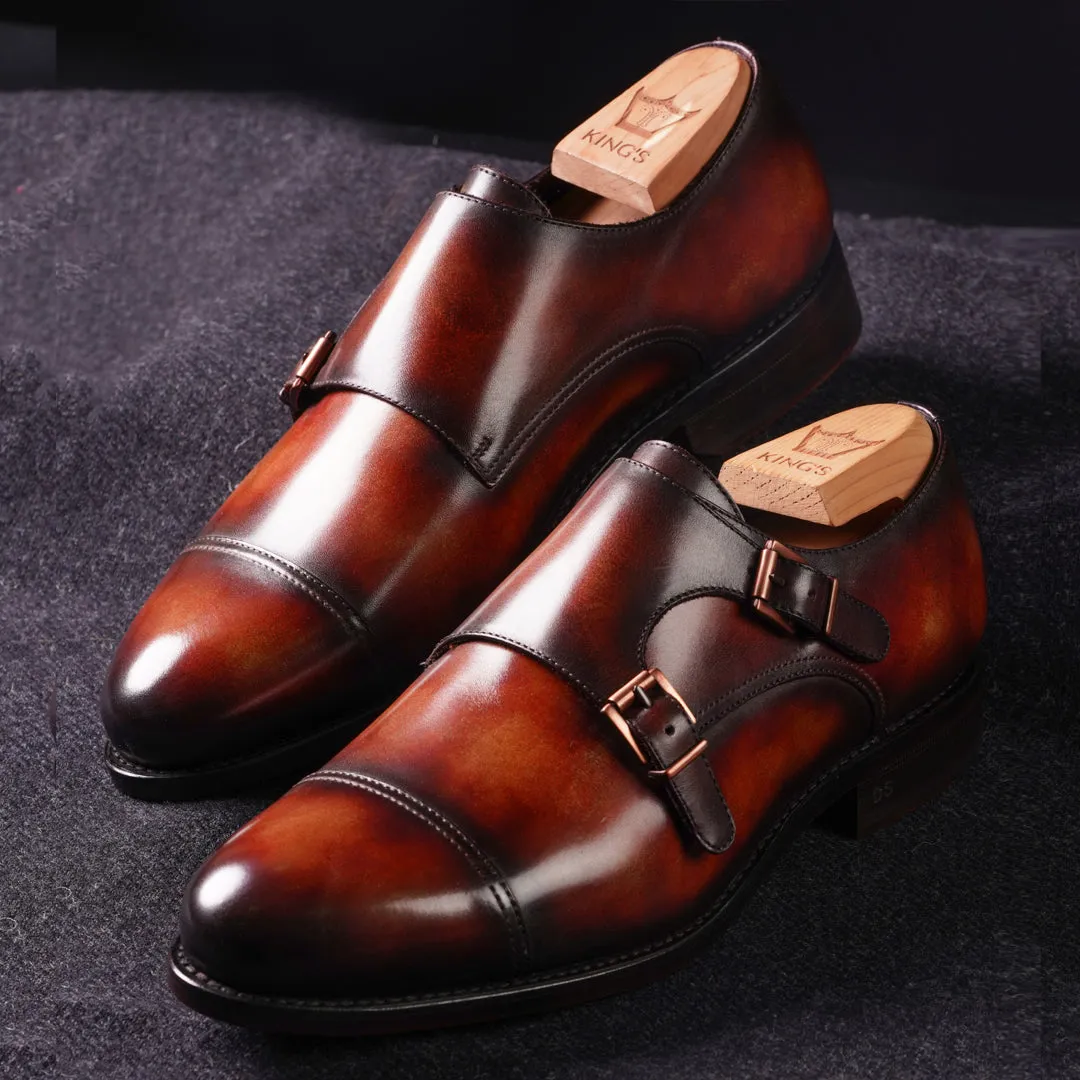 Double Monk - Fire Patina