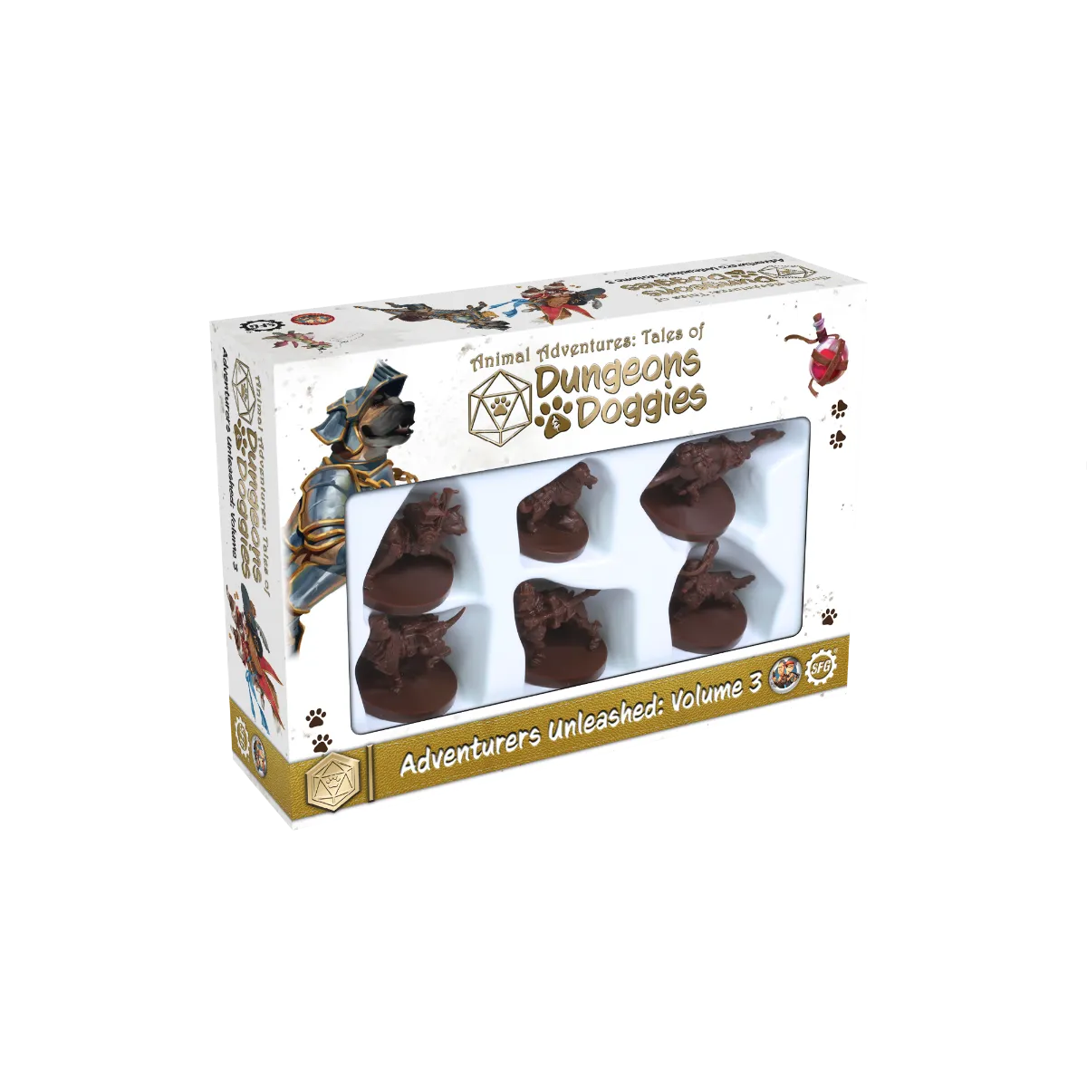 Dungeons and Doggies Miniatures Box 3