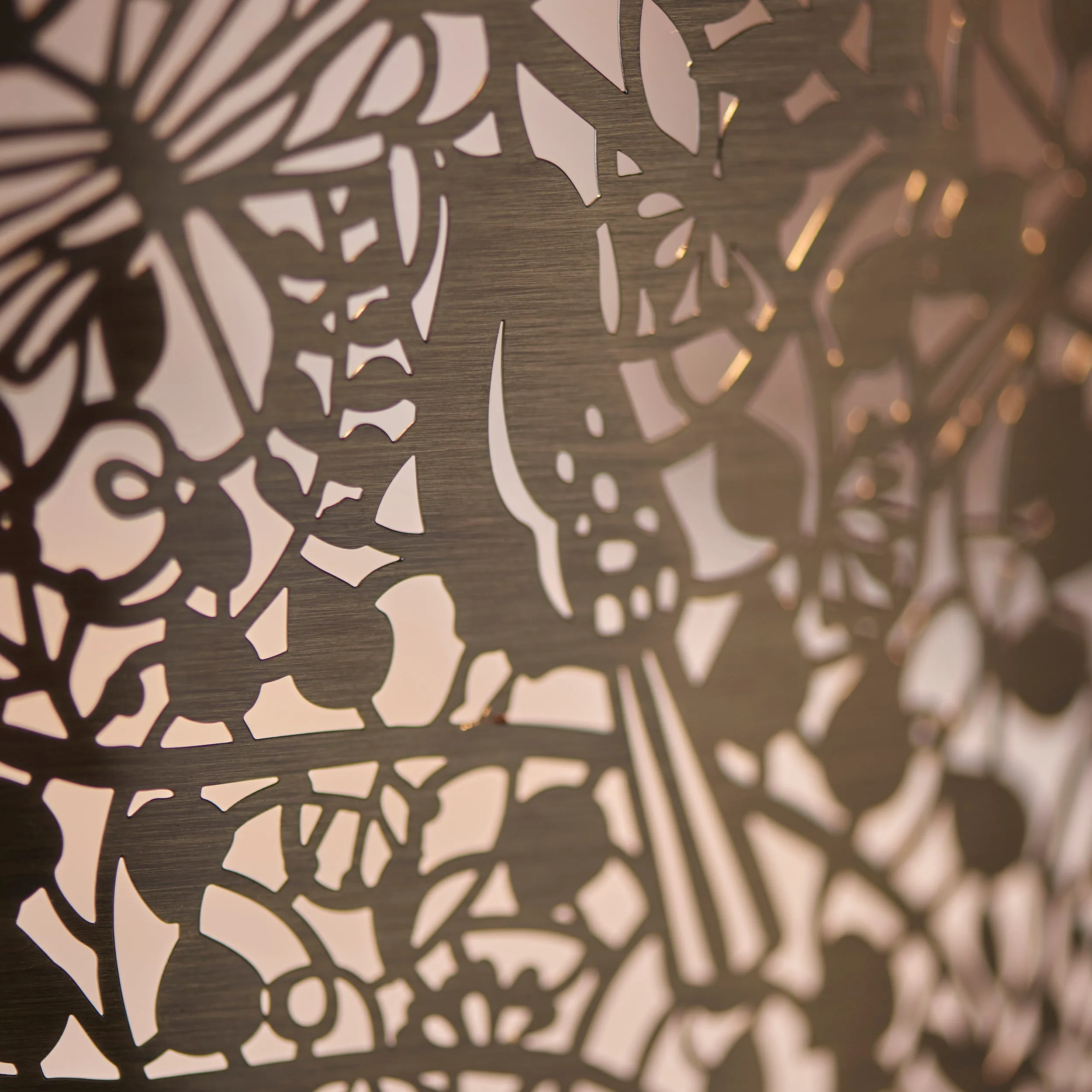 Endon 70103 Secret garden 1lt Pendant easyfit Antique brass plate 10W LED E27 or B22 (Required)