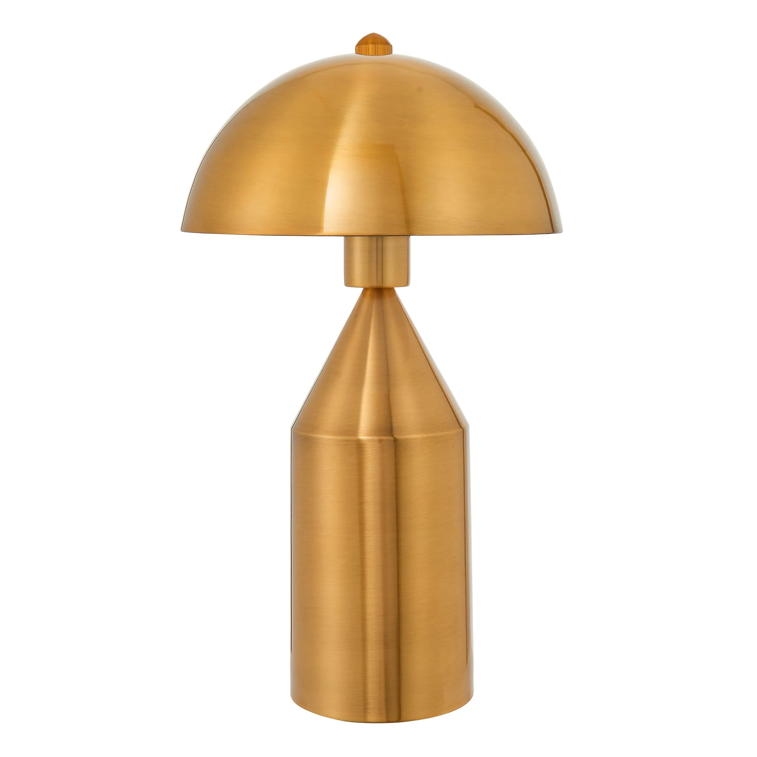 Endon 90522 Nova 1lt Table Antique brass plate 60W E27 GLS (Required)