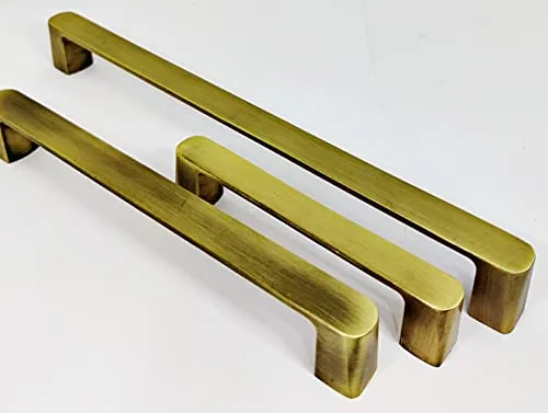 ESET Handles for Wardrobe and Drawers Cabinet Pull Kitchen Cupboard Handle Wardrobe Door Handle for Main Door Handles Material White Metal Finish Electroplated ( Antique 288 mm )(Pack of 1 Piece)