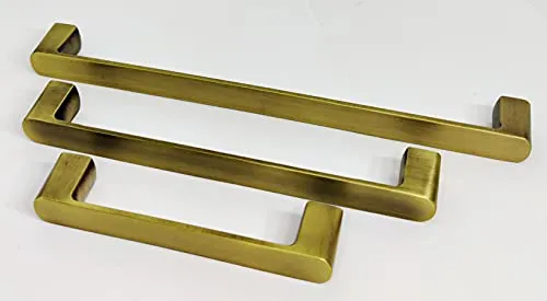 ESET Handles for Wardrobe and Drawers Cabinet Pull Kitchen Cupboard Handle Wardrobe Door Handle for Main Door Handles Material White Metal Finish Electroplated ( Antique 288 mm )(Pack of 1 Piece)