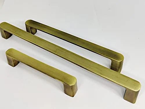 ESET Handles for Wardrobe and Drawers Cabinet Pull Kitchen Cupboard Handle Wardrobe Door Handle for Main Door Handles Material White Metal Finish Electroplated ( Antique 288 mm )(Pack of 1 Piece)