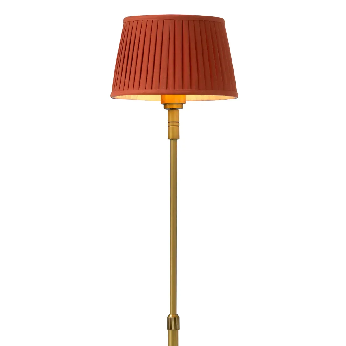 Floor Lamp Tryon - Antique Brass Finish