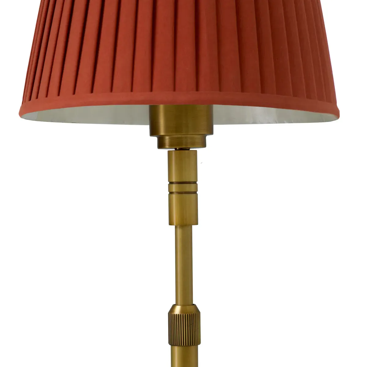 Floor Lamp Tryon - Antique Brass Finish