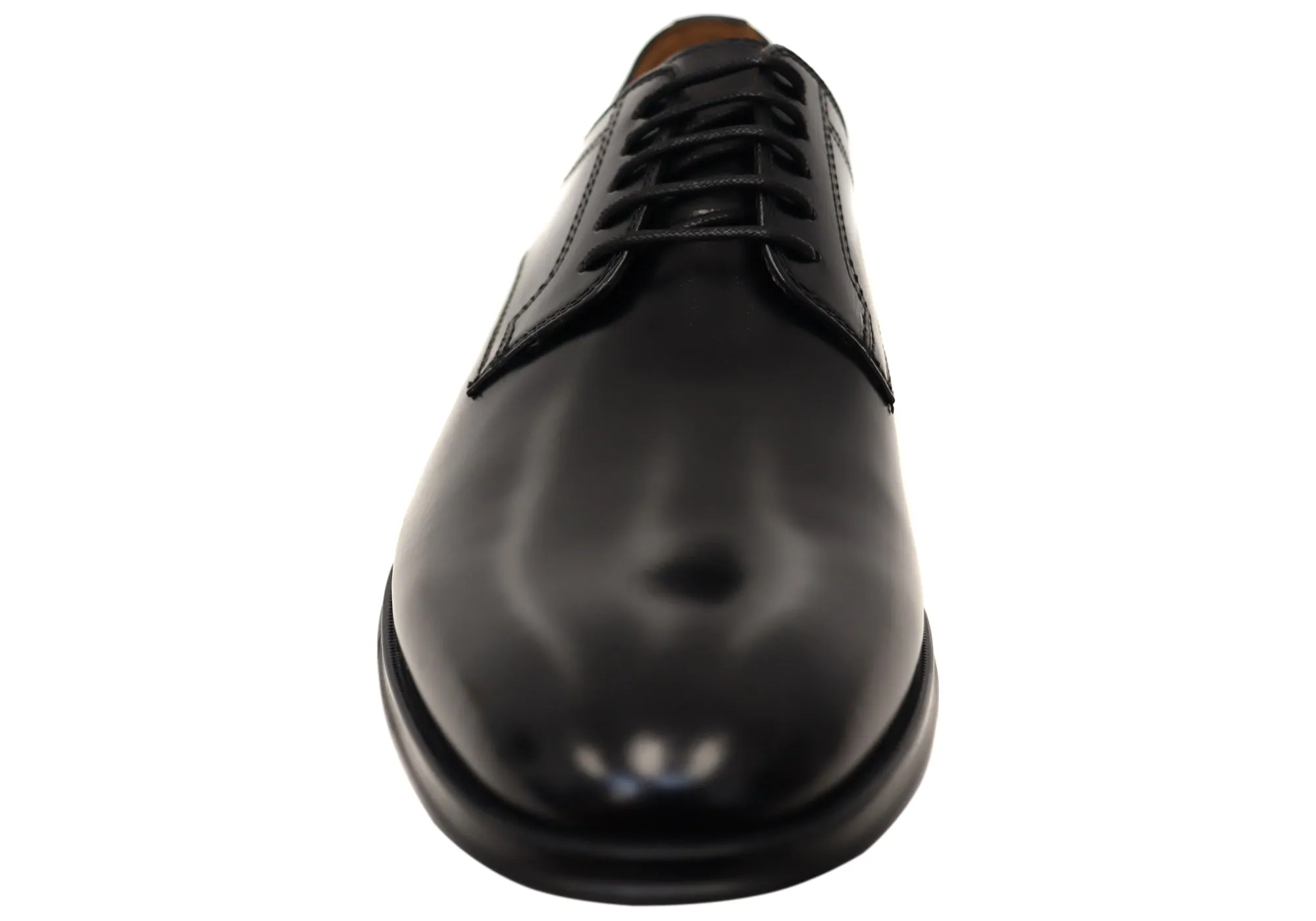 Florsheim Mens Sentinel Plain Derby EE Extra Wide Leather Dress Shoes