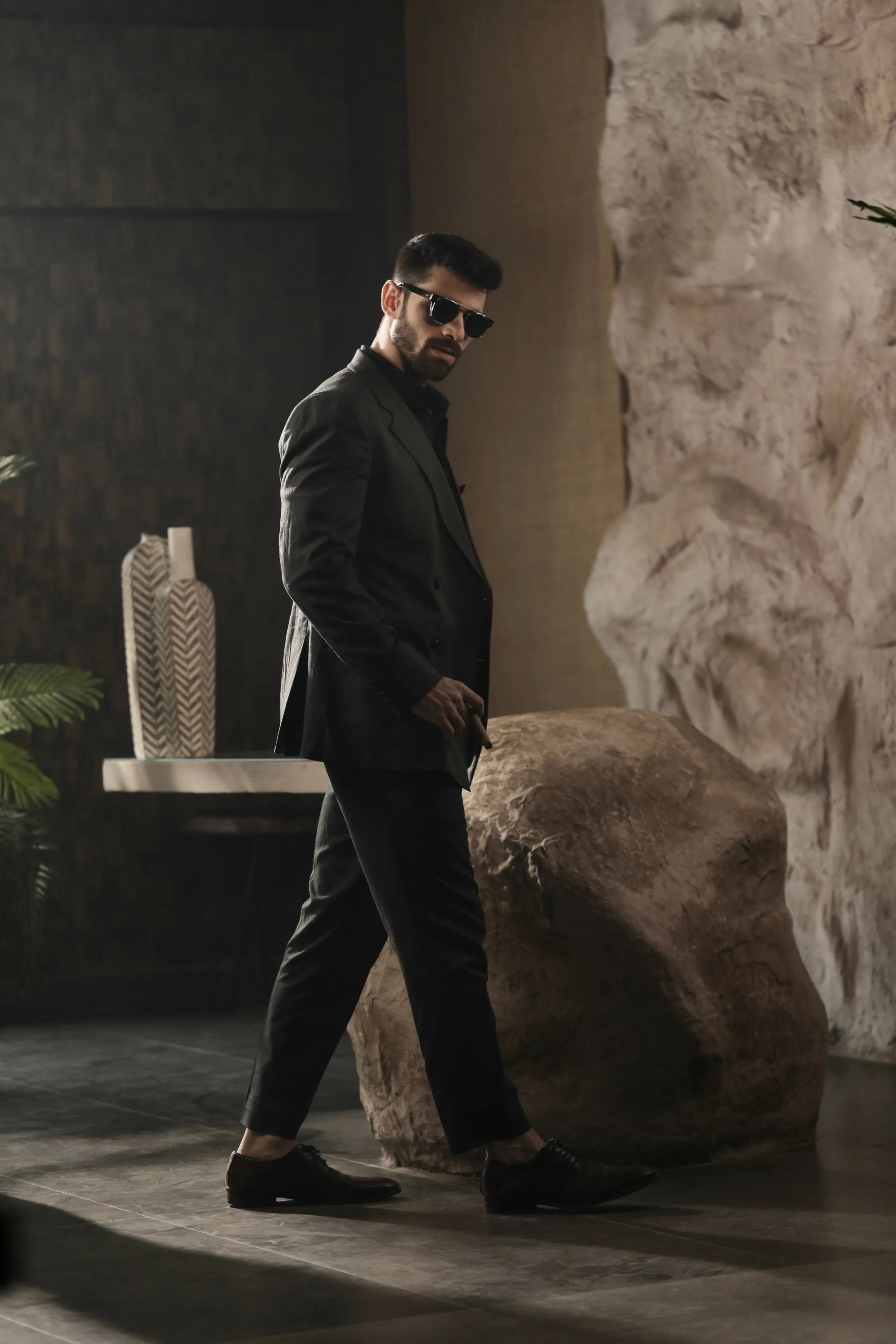 Fossil Grey - Double Breasted Suit