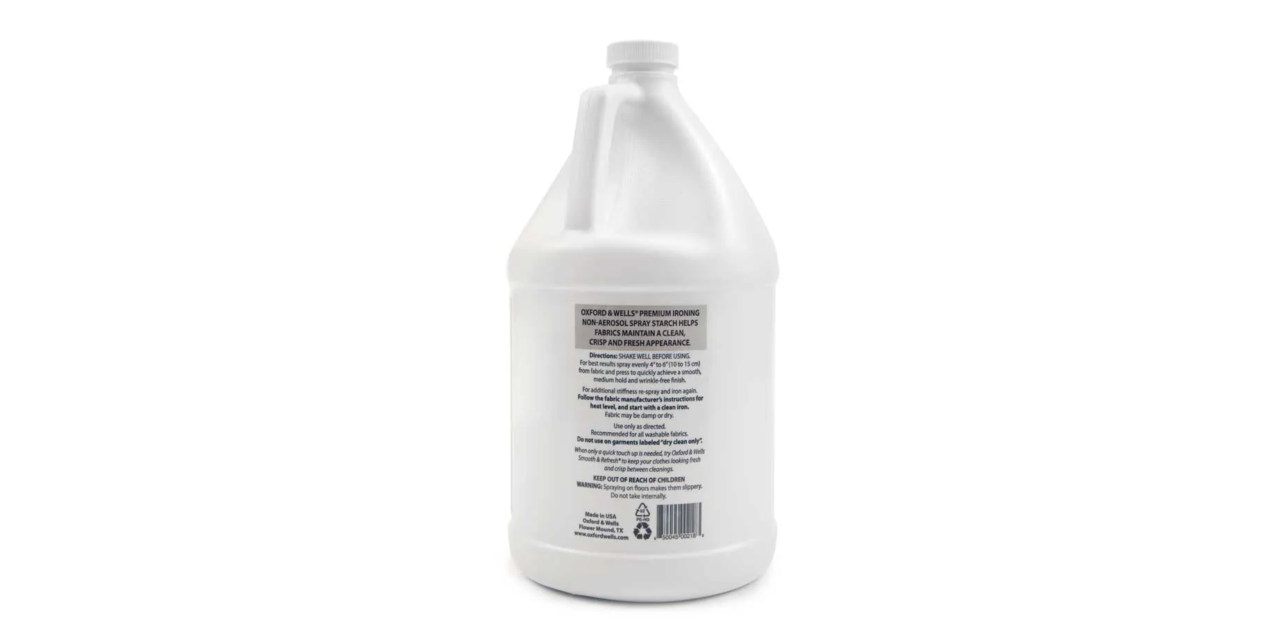 Gallon Refill Premium Ironing Starch