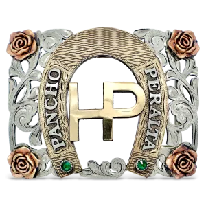 Gallop and Swirl Custom Buckle