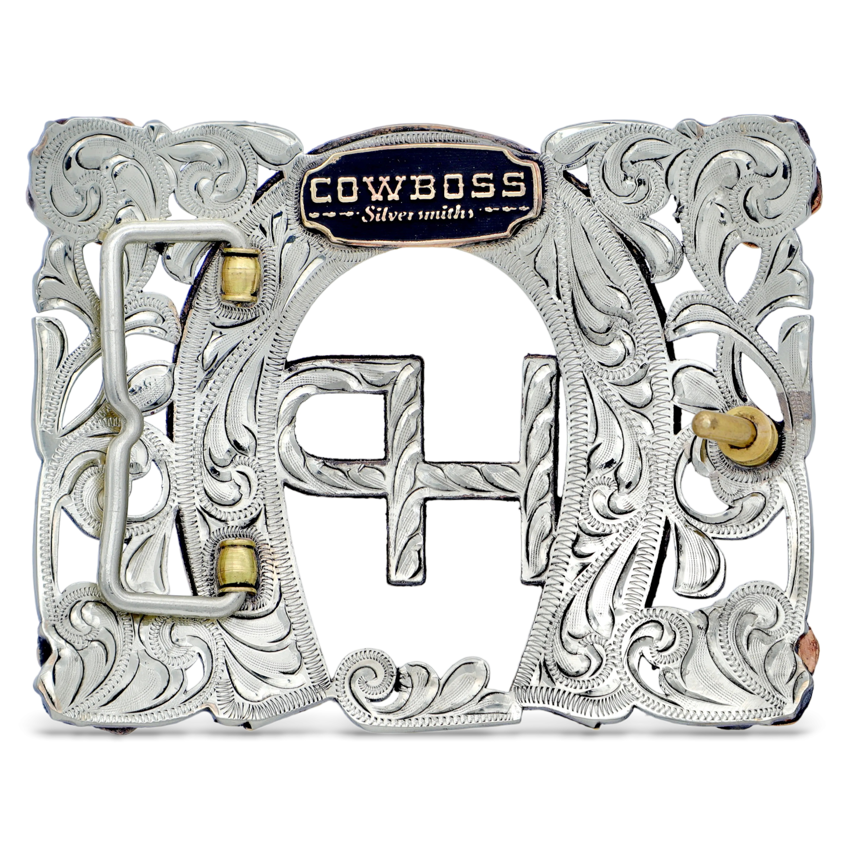 Gallop and Swirl Custom Buckle