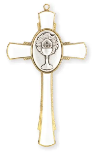 Gold Holy First Communion Chalice Cross