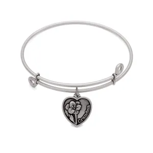 Grandmother, Bangle Antique Silver Color Finish