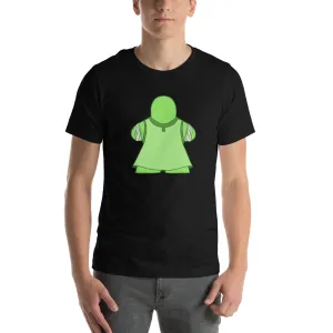 Green Meeple Monk D&D T-Shirt
