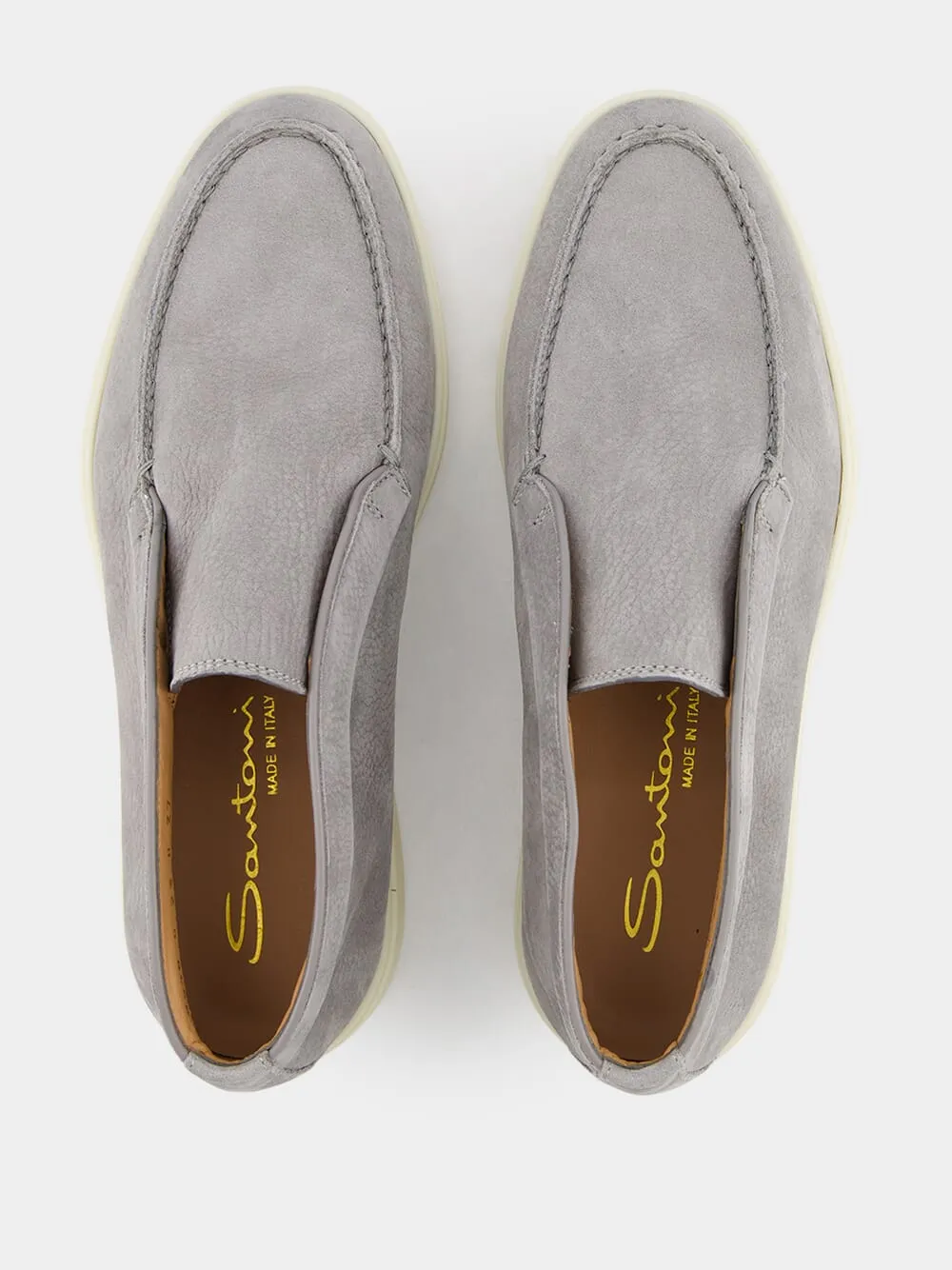 Grey Desert Leather Boots