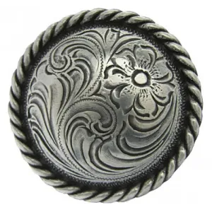 HG644656 Concho: 1 1/2" Rope Edge