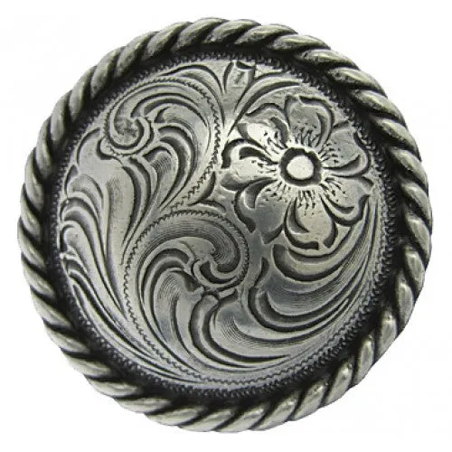 HG644656 Concho: 1 1/2" Rope Edge