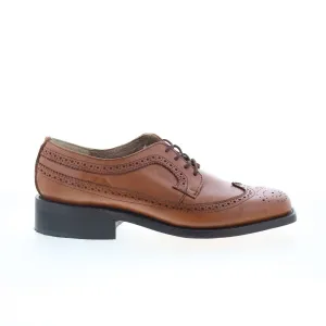 Hitchcock 184 Mens Brown Extra Wide 4E Oxfords Wingtip & Brogue Shoes