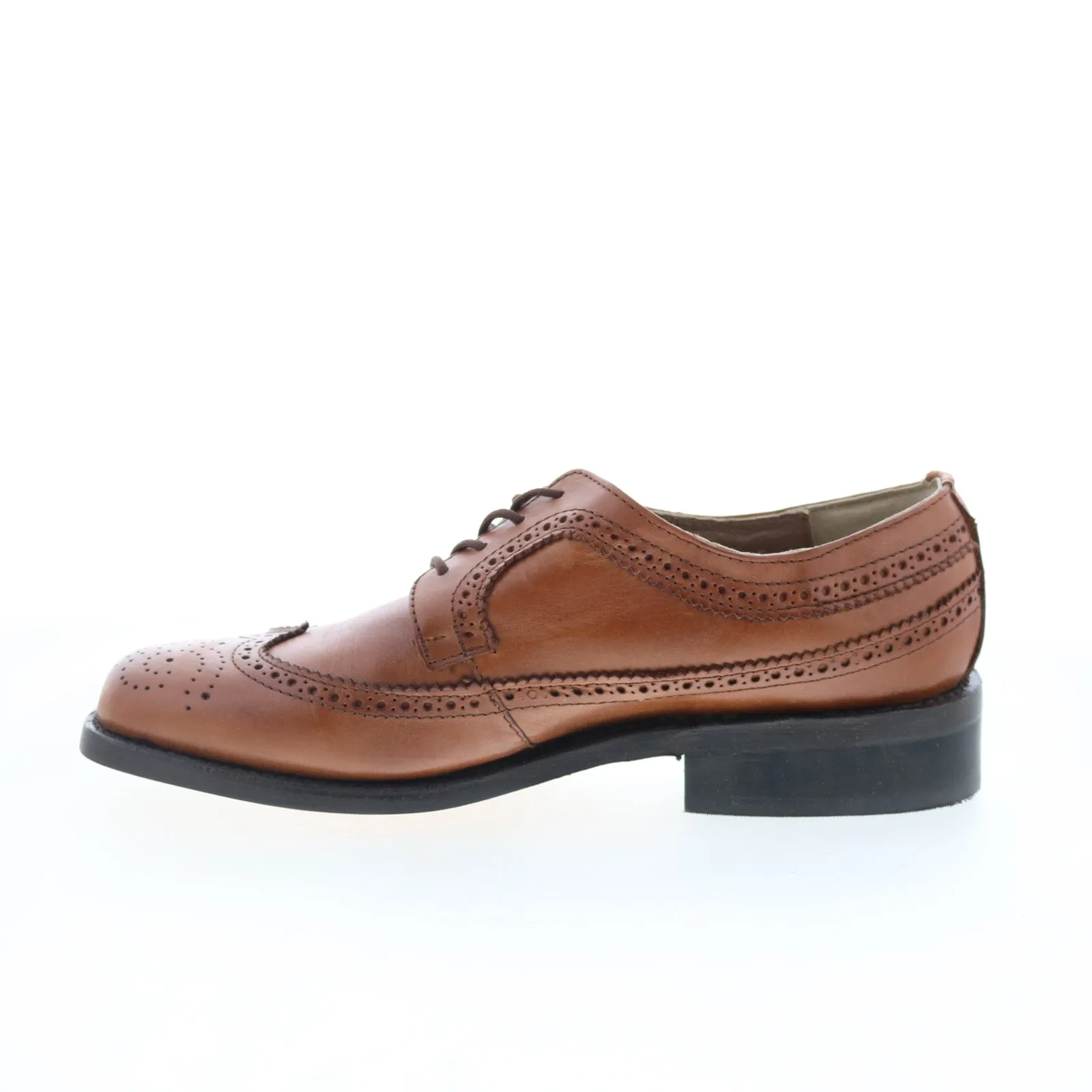 Hitchcock 184 Mens Brown Extra Wide 4E Oxfords Wingtip & Brogue Shoes