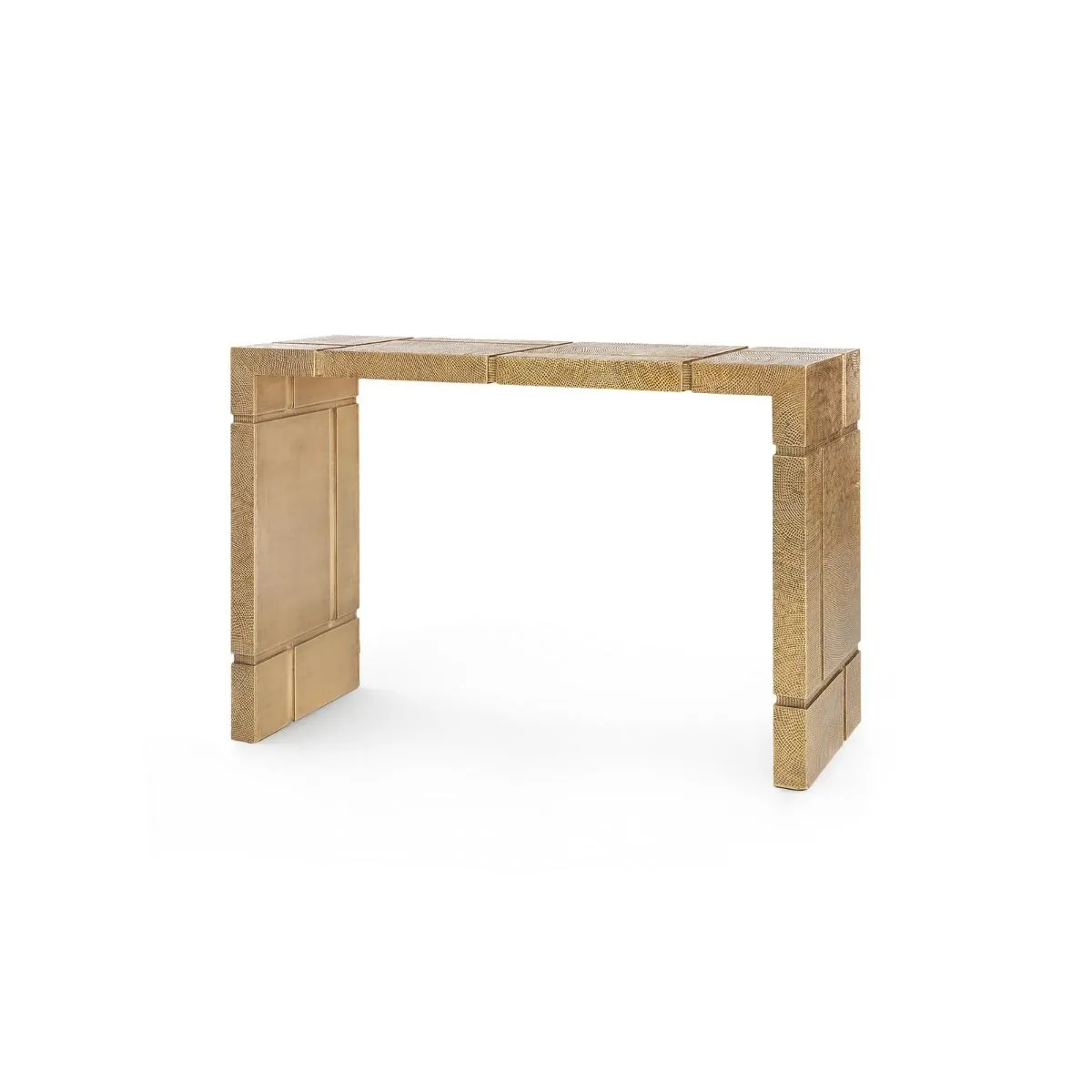 Hollis Console Table / Antique Brass