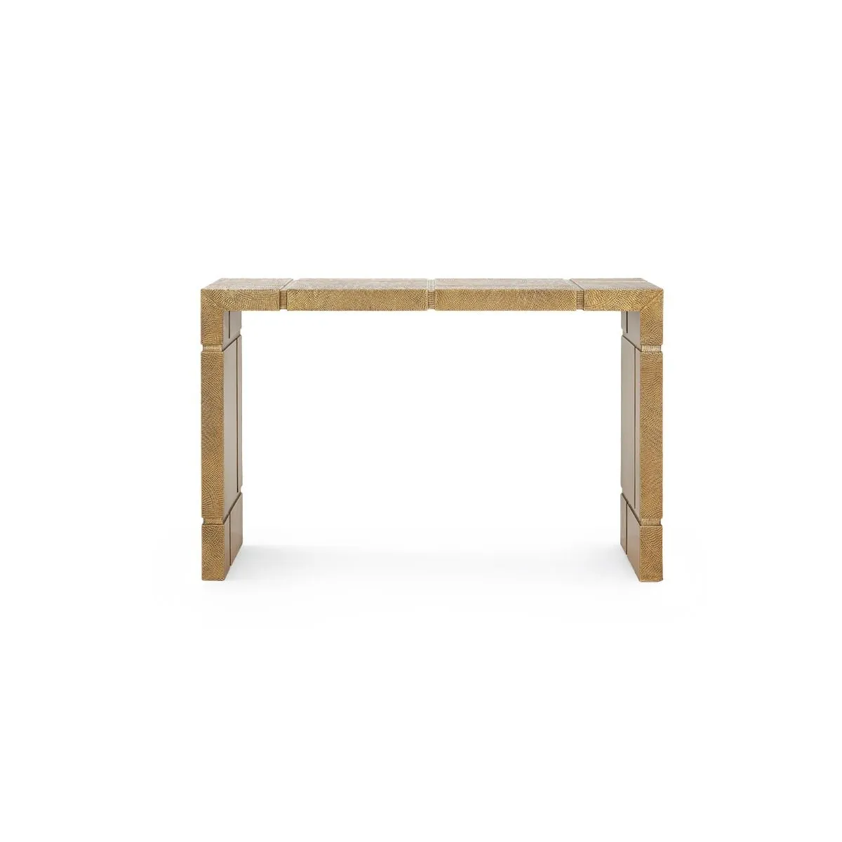 Hollis Console Table / Antique Brass