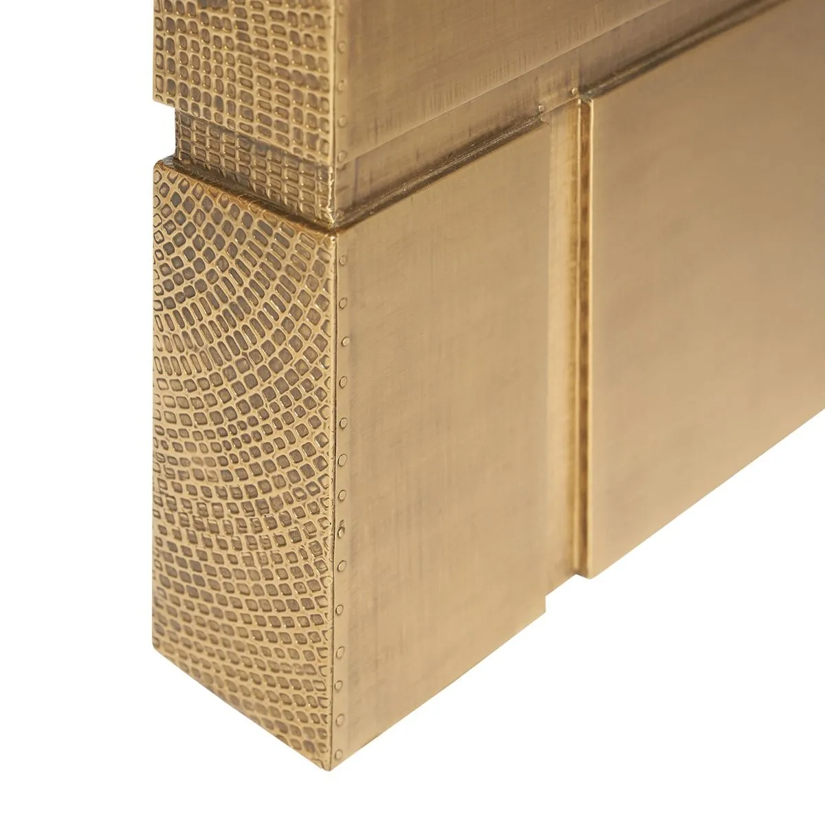 Hollis Console Table / Antique Brass