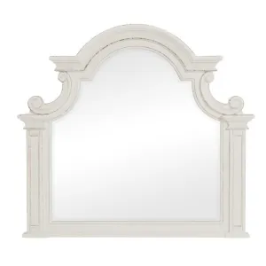 Homelegance Baylesford Mirror in Antique White 1624W-6