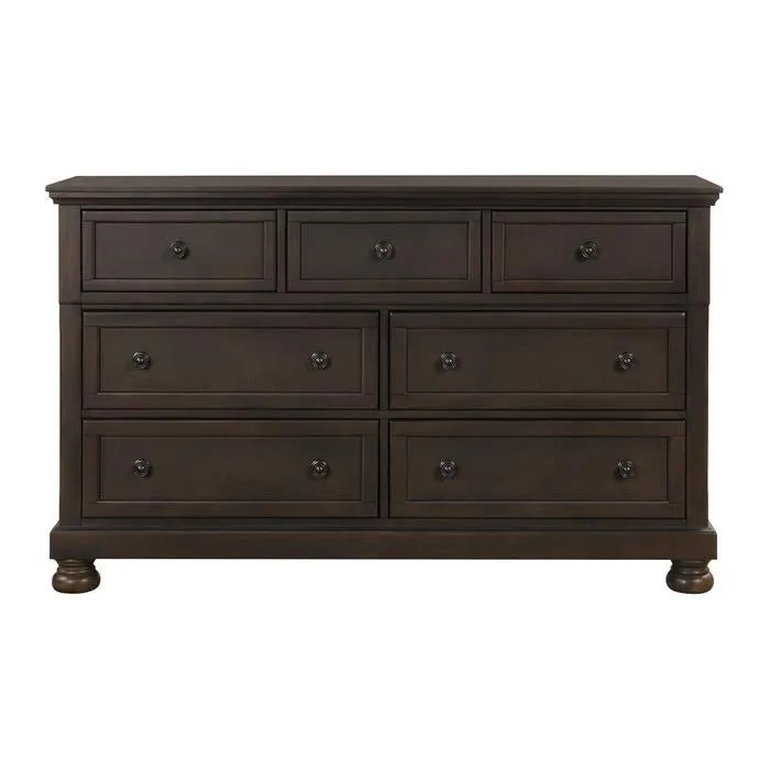 Homelegance Begonia Dresser in Gray 1718GY-5