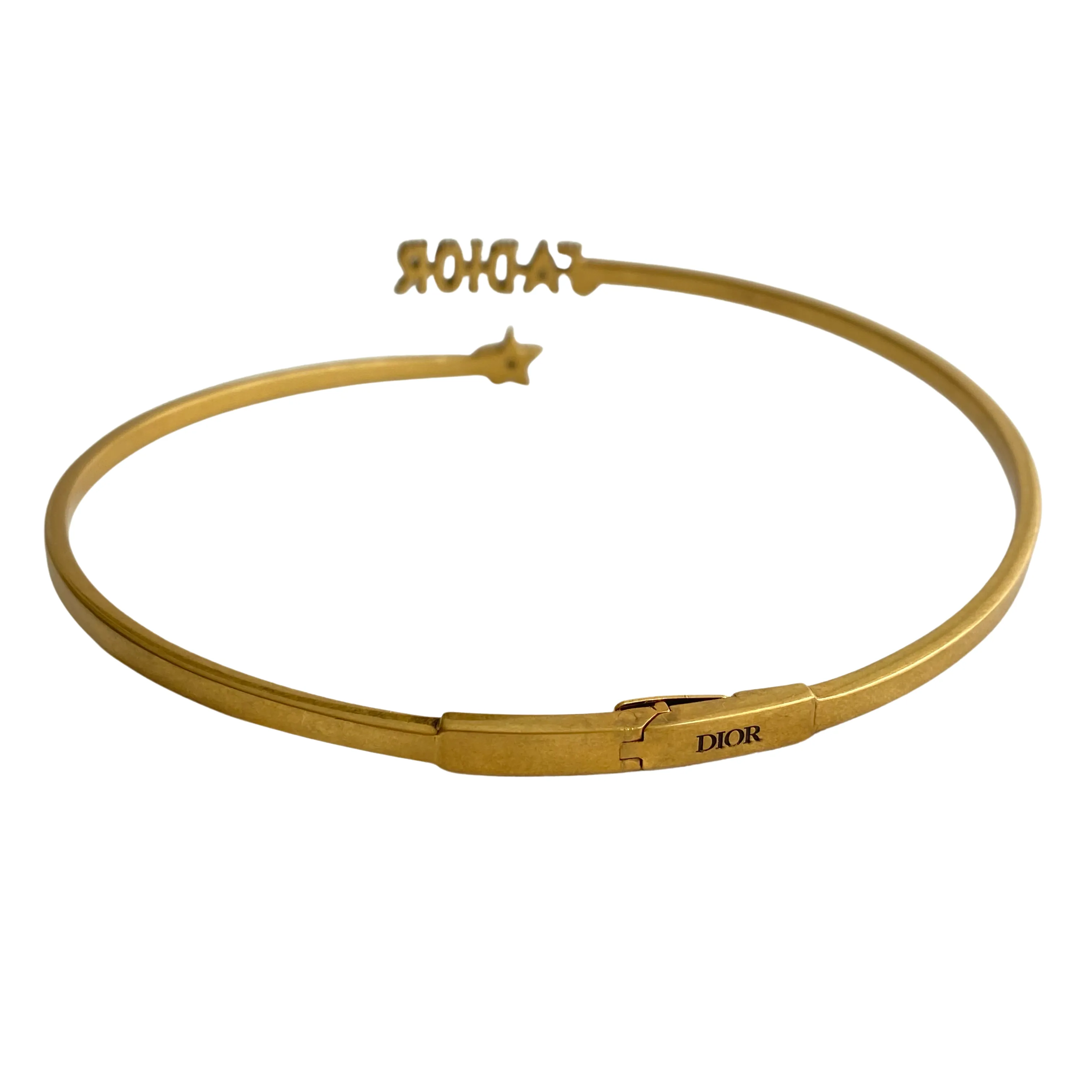 J'adior Star Antique Gold Finish Choker