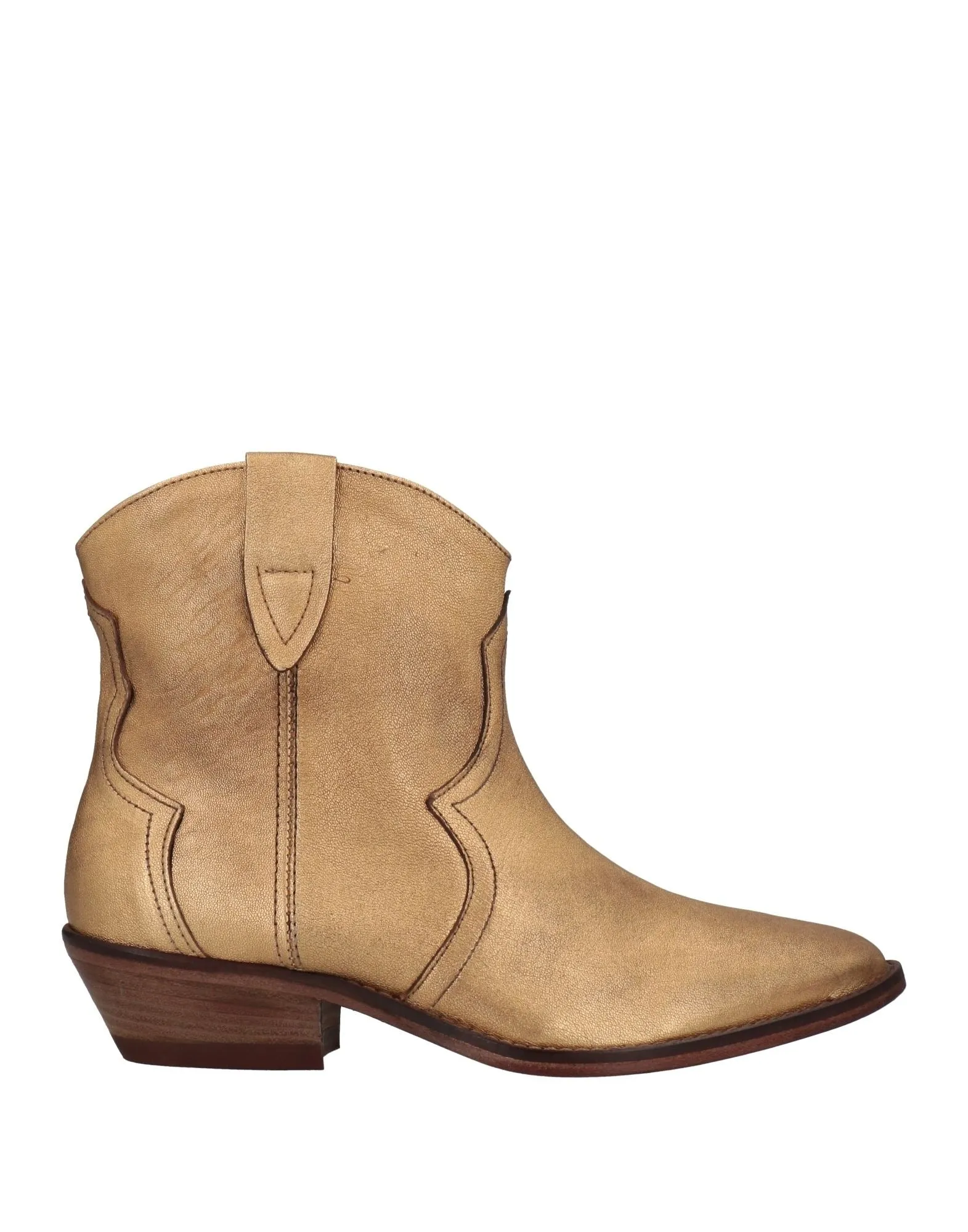 JENNA LEE Leather Ankle boots (17460497DC) Woman