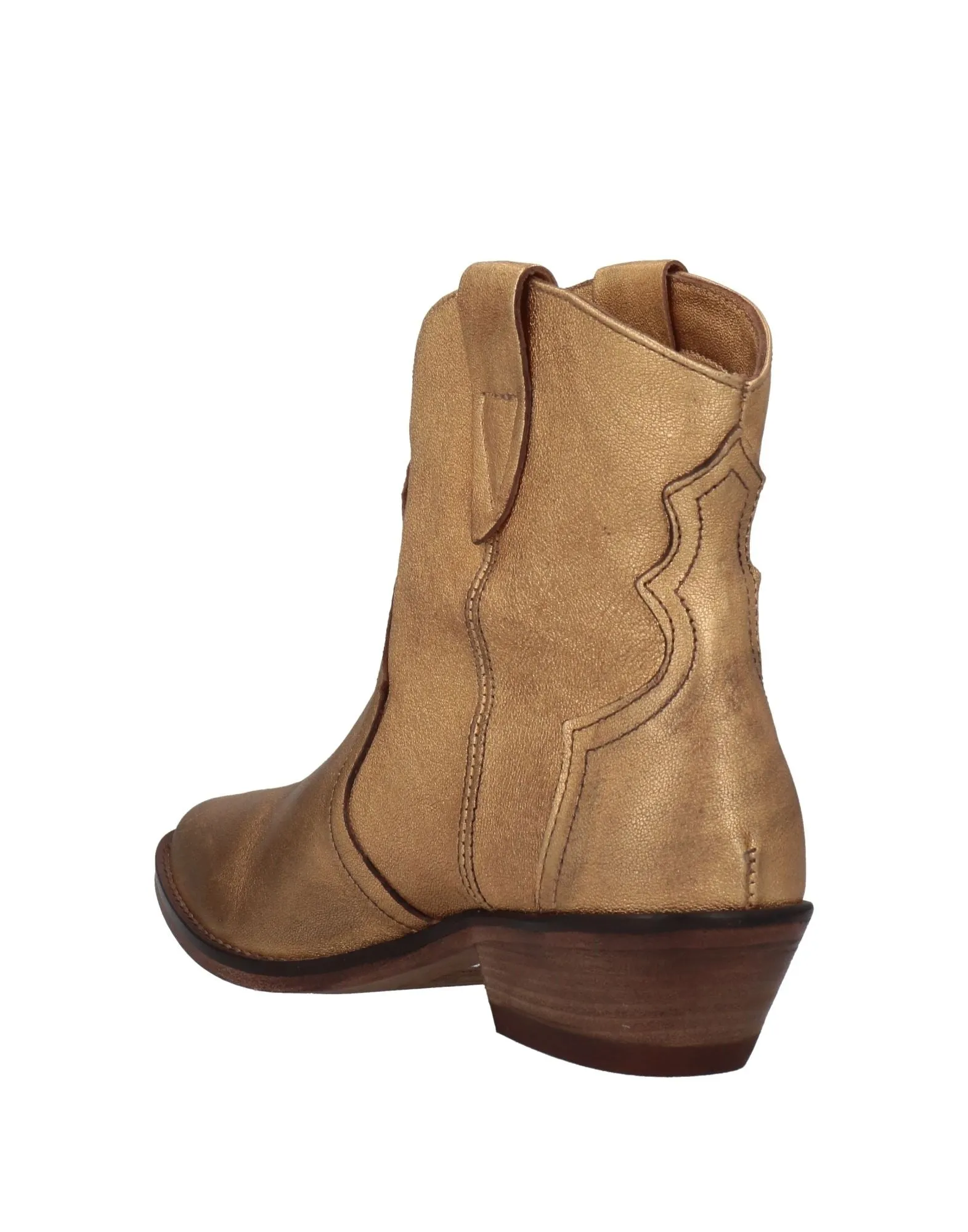 JENNA LEE Leather Ankle boots (17460497DC) Woman