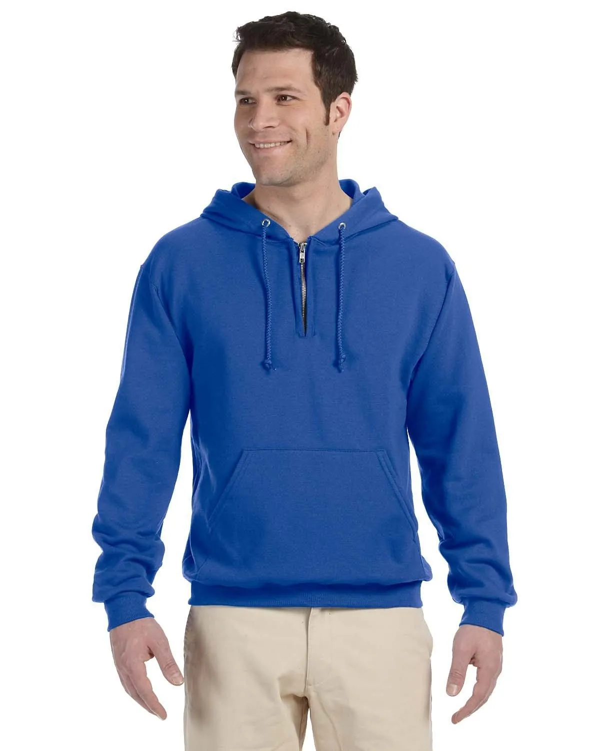Jerzees 50/50 Quarter-Zip Pullover Hoodie