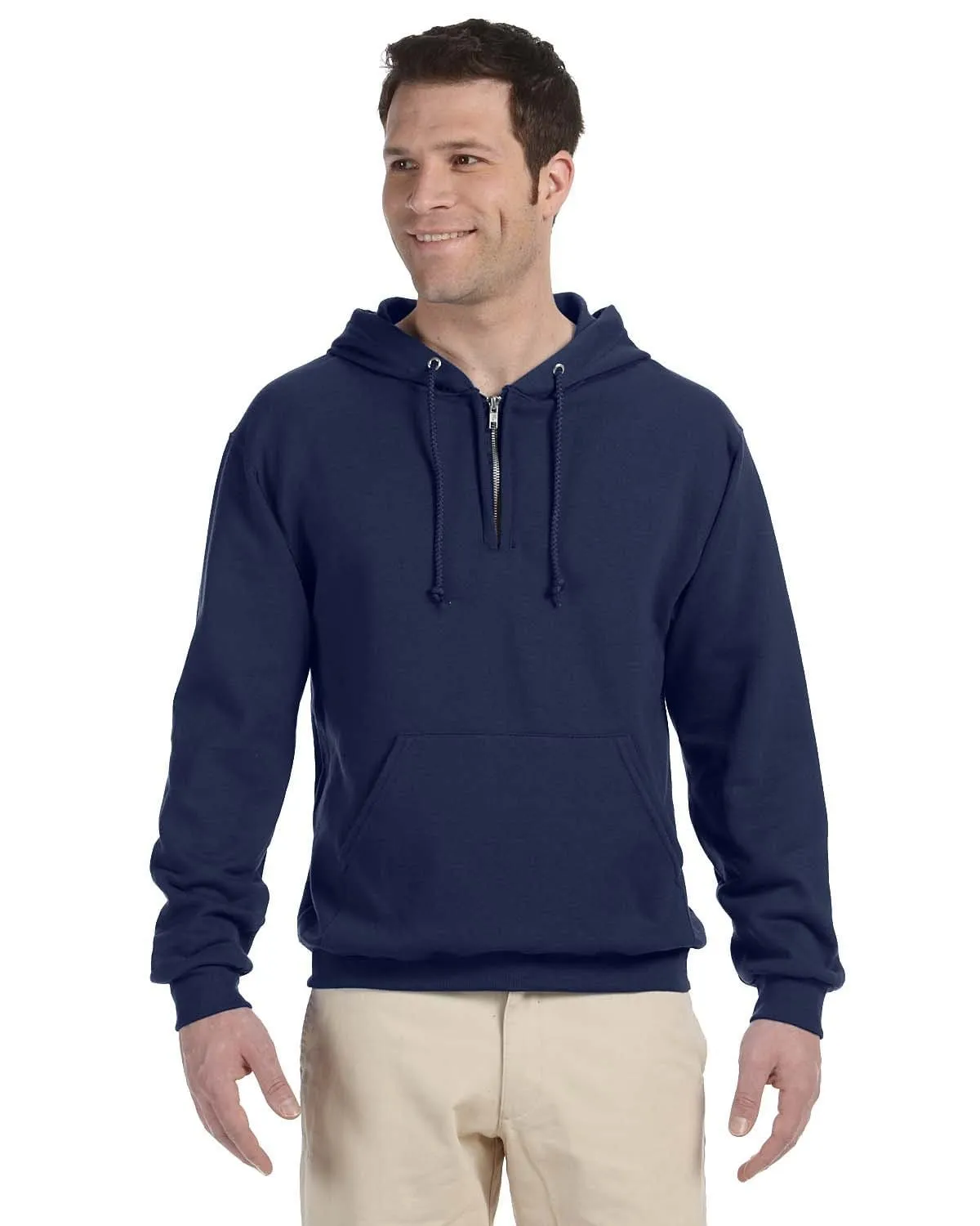 Jerzees 50/50 Quarter-Zip Pullover Hoodie