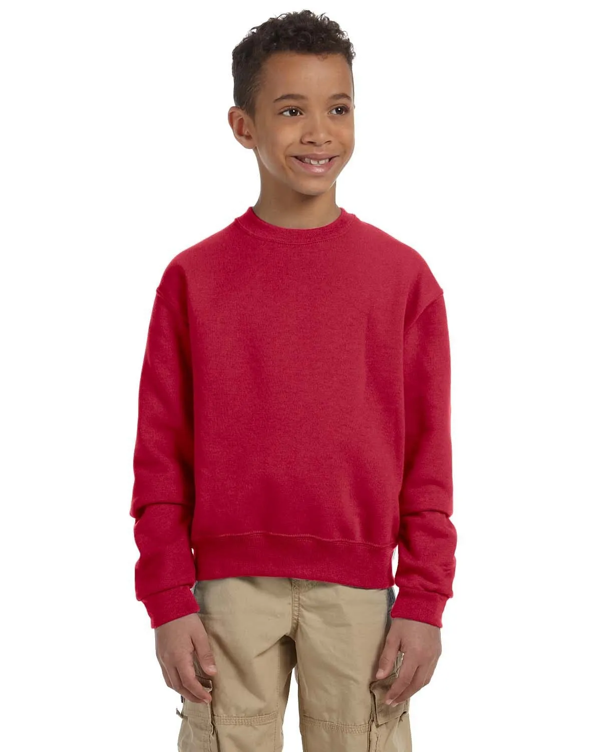 Jerzees Youth Light-Weight Crewneck Sweatshirt